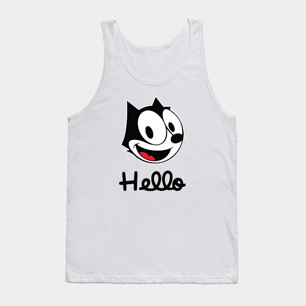 The cat named felix Tank Top by Axelsavvides